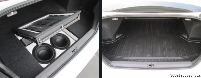 Localizações de Caixas de Subwoofer — Encontrar Espaço Para os Graves